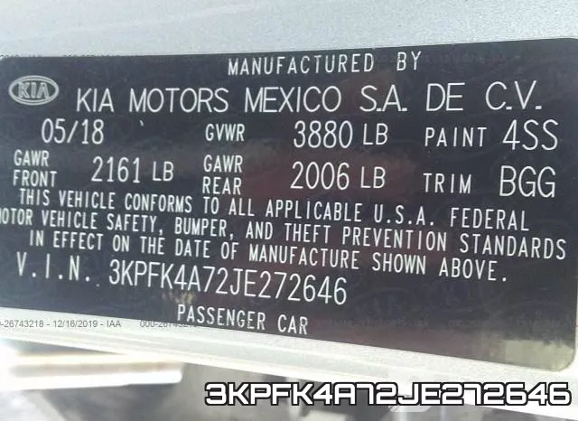 3KPFK4A72JE272646 фото 10