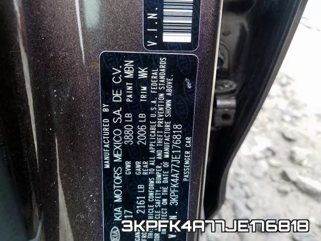 3KPFK4A77JE176818 фото 2