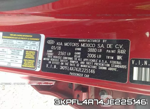 3KPFL4A74JE225146 фото 10