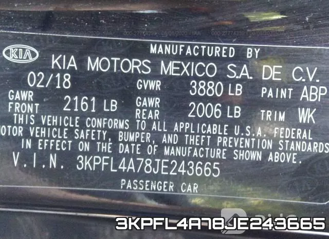 3KPFL4A78JE243665 фото 10