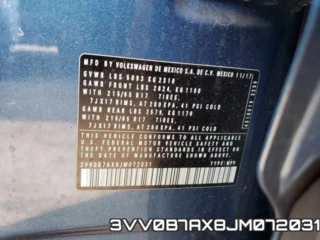 3VV0B7AX8JM072031 фото 2