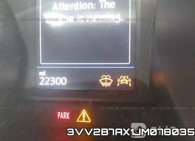 3VV2B7AX1JM078035 фото 8
