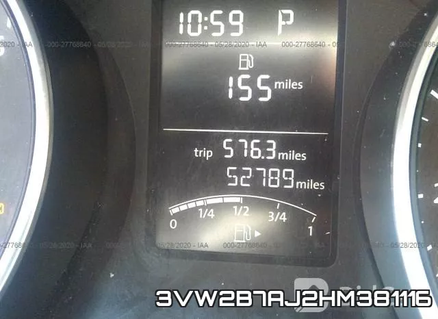 3VW2B7AJ2HM381116 фото 8