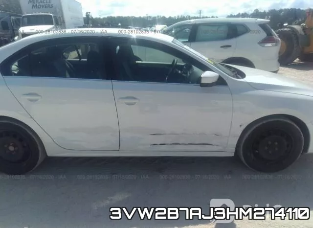 3VW2B7AJ3HM274110 фото 7
