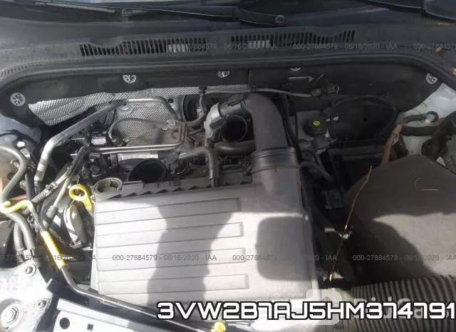 3VW2B7AJ5HM374791 фото 2