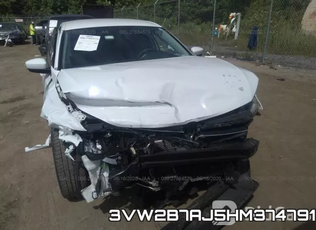 3VW2B7AJ5HM374791 фото 7