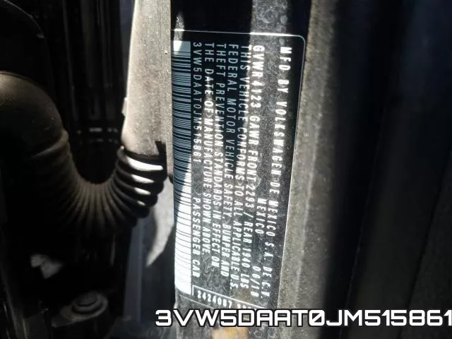 3VW5DAAT0JM515861 фото 2
