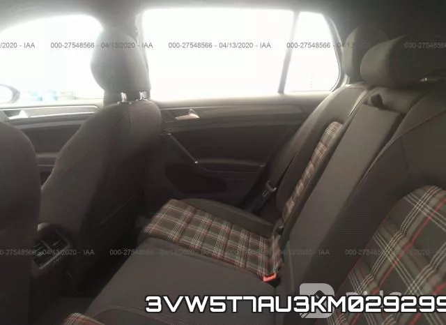 3VW5T7AU3KM029299 фото 9