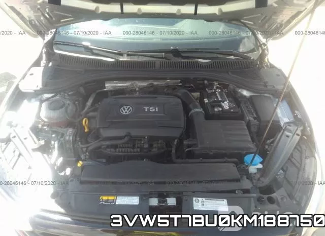 3VW5T7BU0KM188750 фото 2