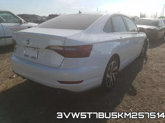 3VW5T7BU5KM257514 фото 5