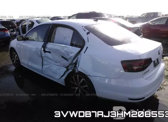 3VWDB7AJ3HM208553 фото 4