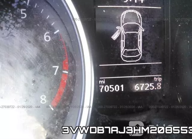 3VWDB7AJ3HM208553 фото 8