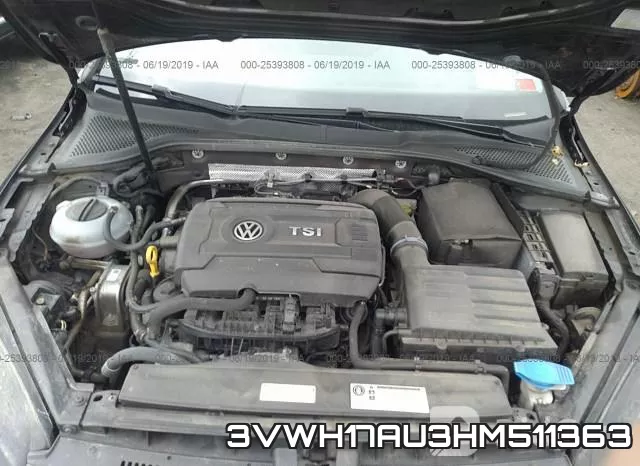3VWH17AU3HM511363 фото 2