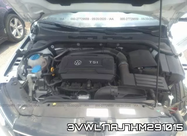 3VWL17AJ7HM291015 фото 2