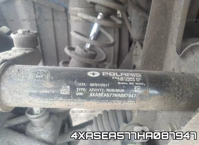 4XASEA577HA087947 фото 2