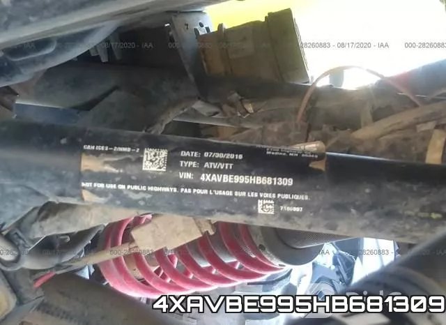 4XAVBE995HB681309 фото 2