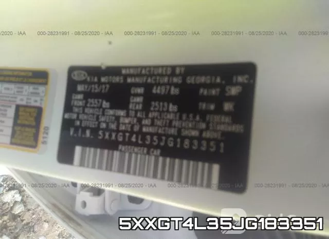 5XXGT4L35JG183351 фото 10