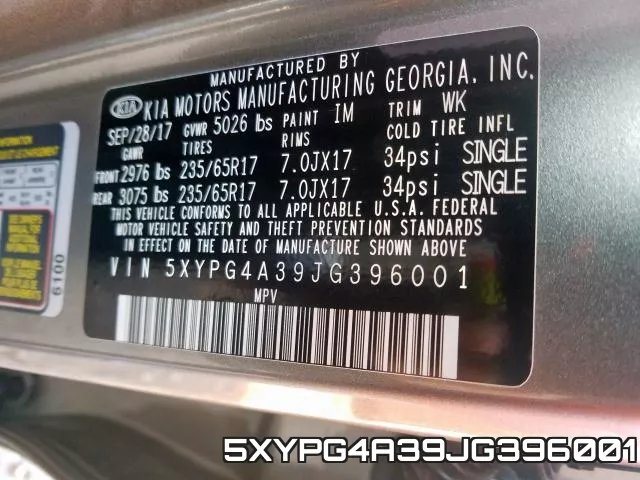 5XYPG4A39JG396001 фото 2