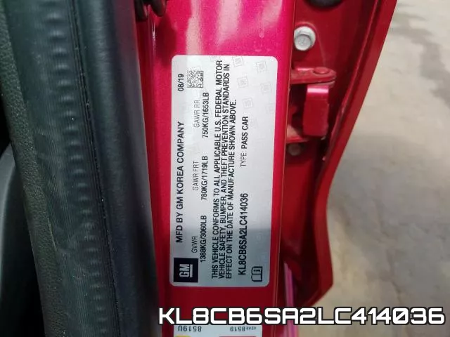 KL8CB6SA2LC414036 фото 2