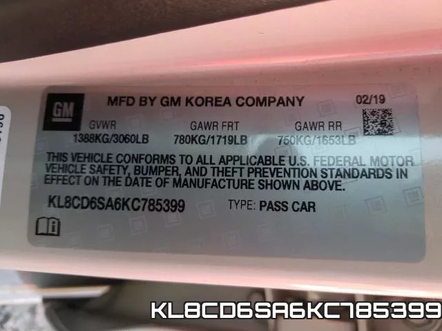 KL8CD6SA6KC785399 фото 2