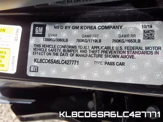 KL8CD6SA6LC427771 фото 2