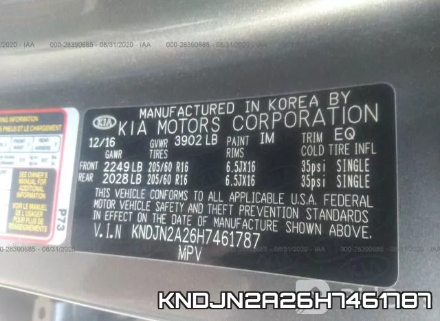 KNDJN2A26H7461787 фото 10