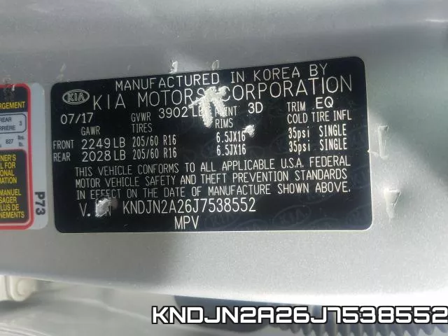 KNDJN2A26J7538552 фото 2