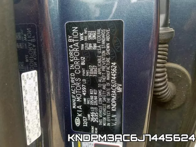 KNDPM3AC6J7445624 фото 2