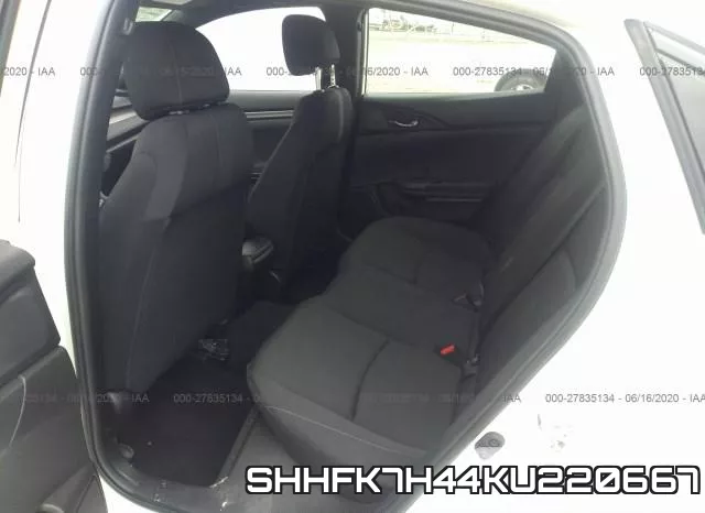 SHHFK7H44KU220667 фото 9