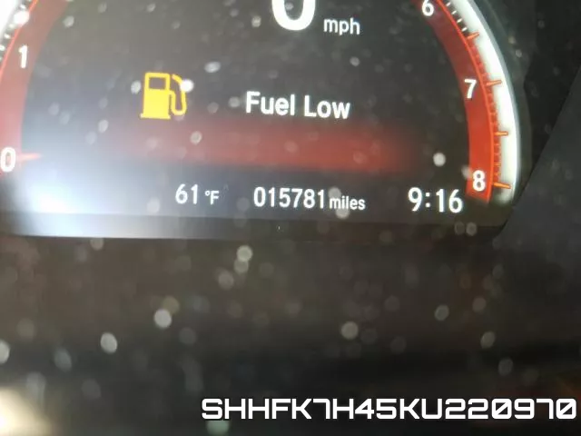 SHHFK7H45KU220970 фото 9