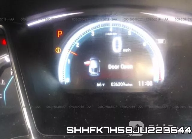 SHHFK7H58JU223644 фото 8