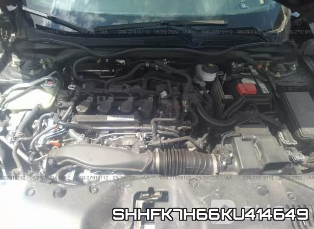 SHHFK7H66KU414649 фото 2