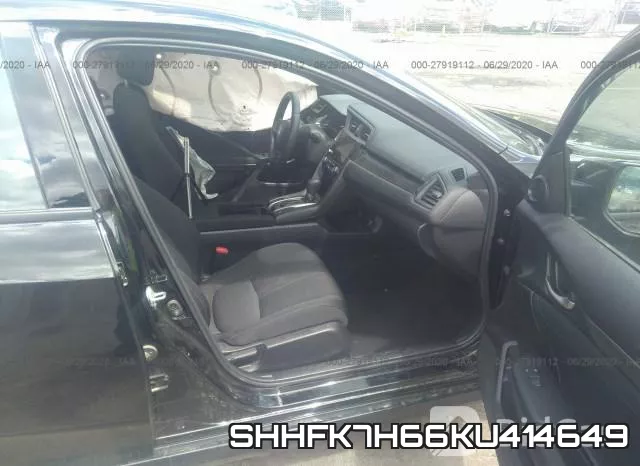 SHHFK7H66KU414649 фото 6