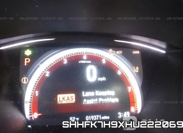 SHHFK7H9XHU222069 фото 8