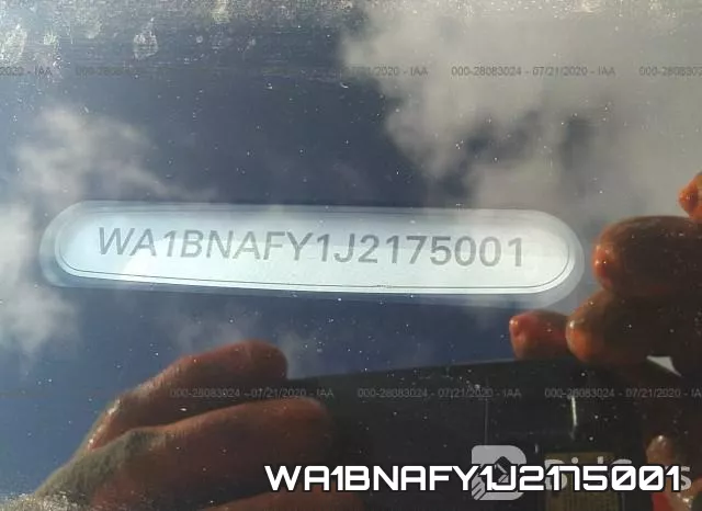WA1BNAFY1J2175001 фото 10