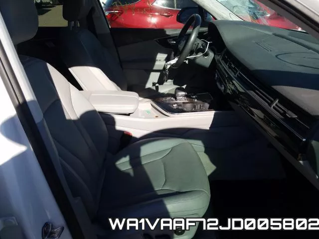 WA1VAAF72JD005802 фото 6