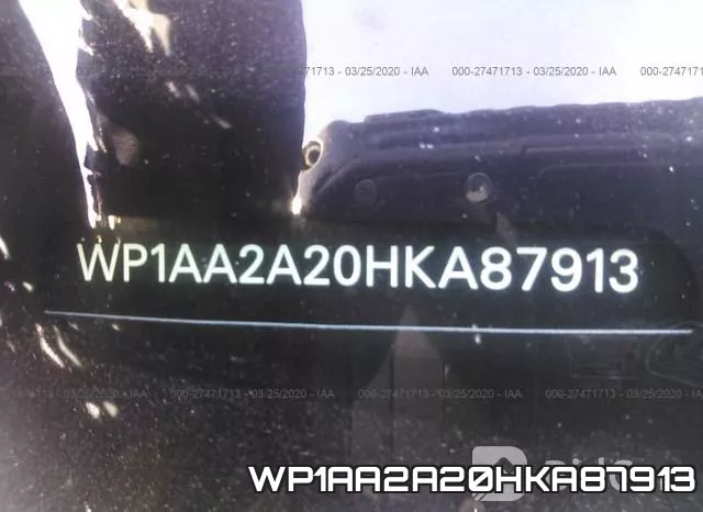 WP1AA2A20HKA87913 фото 10