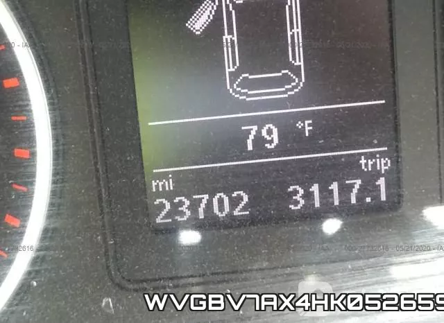WVGBV7AX4HK052659 фото 8