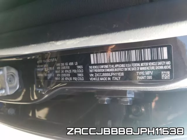 ZACCJBBB8JPH11638 фото 2