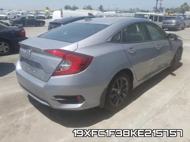 19XFC1F38KE215757 фото 5