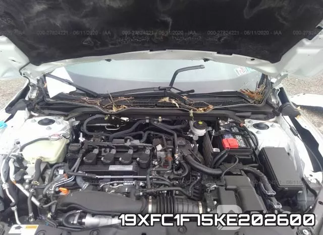 19XFC1F75KE202600 фото 2