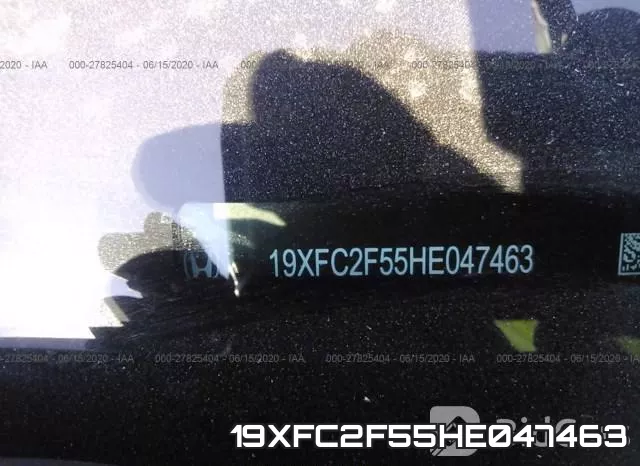 19XFC2F55HE047463 фото 10