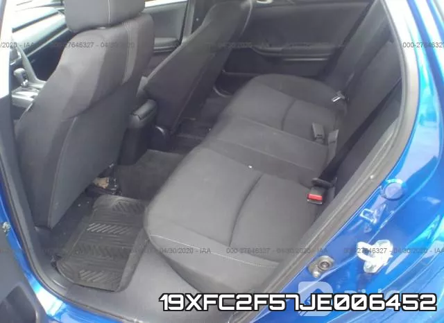 19XFC2F57JE006452 фото 9