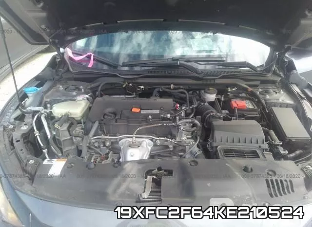 19XFC2F64KE210524 фото 2