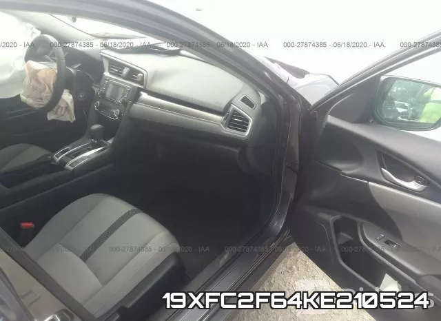 19XFC2F64KE210524 фото 6