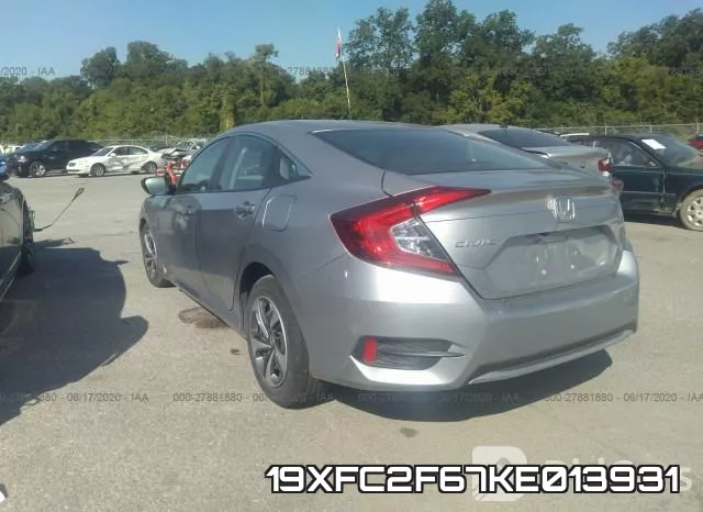 19XFC2F67KE013931 фото 4