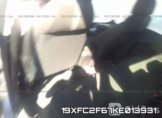 19XFC2F67KE013931 фото 9