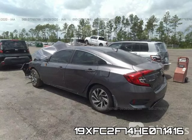 19XFC2F74HE071416 фото 4
