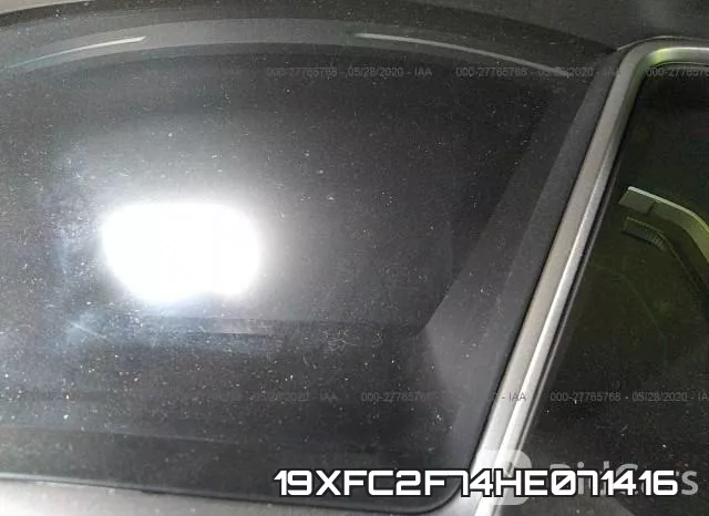 19XFC2F74HE071416 фото 8