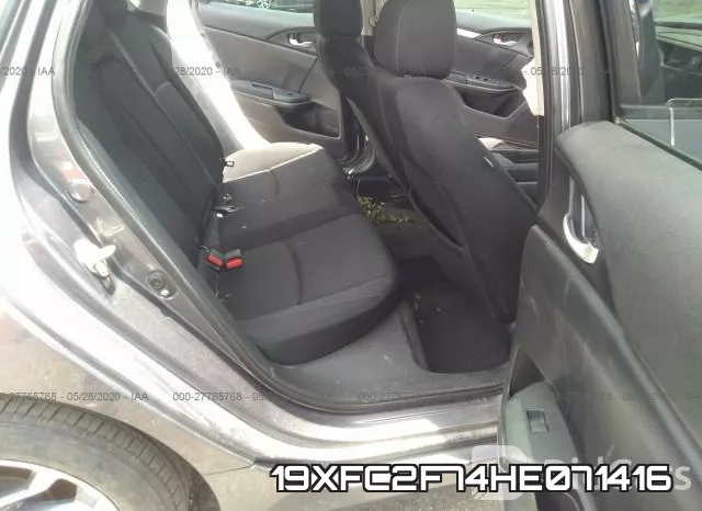19XFC2F74HE071416 фото 9
